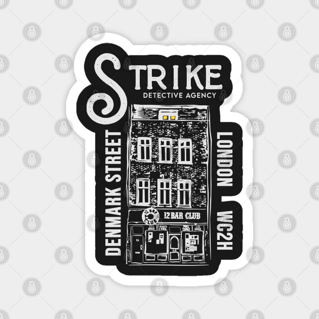 Cormoran Strike Magnet by MorvernDesigns