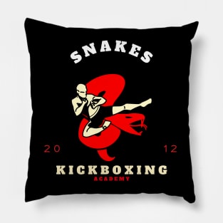 Snakes Kickboxing Academy Pillow