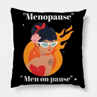 Men On Pause Pillow