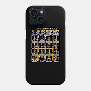 Los Angeles L 2020 NBA Champions Team Phone Case