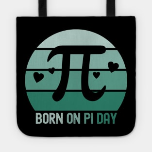 Born On Pi Day Happy Pi Day Birthday Gift Math Equations Tote