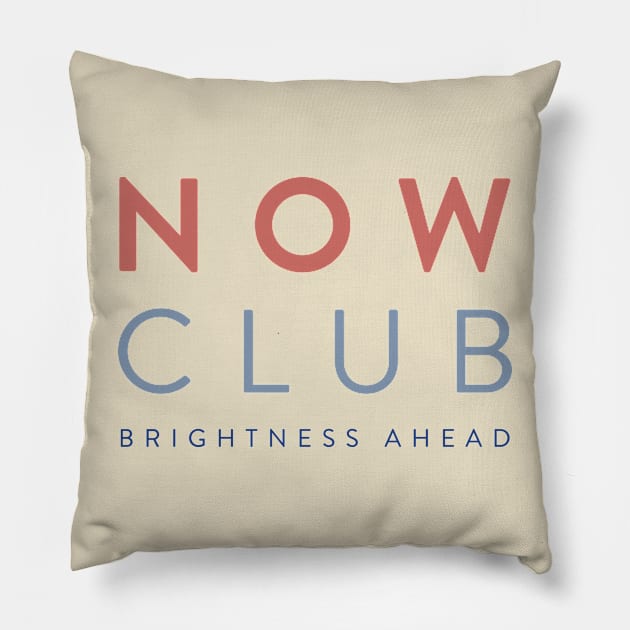 Now Club Logo Pillow by now club