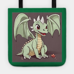 Cute baby dragon Tote