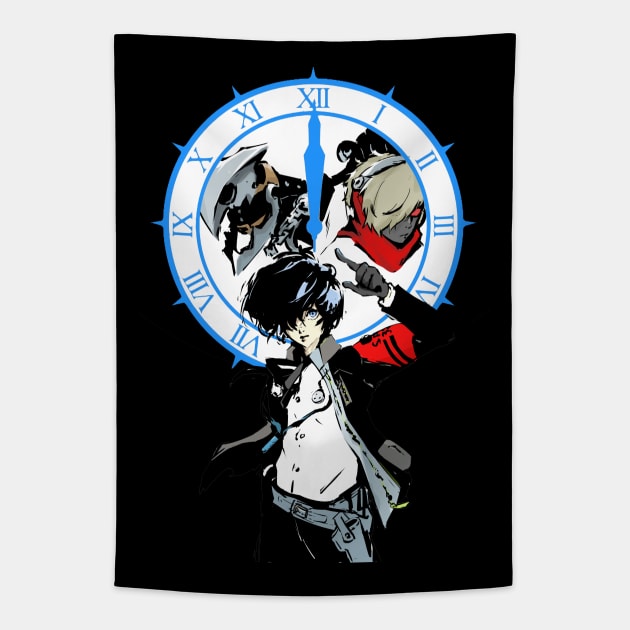 P3R Tapestry by BUSTLES MOTORCYCLE