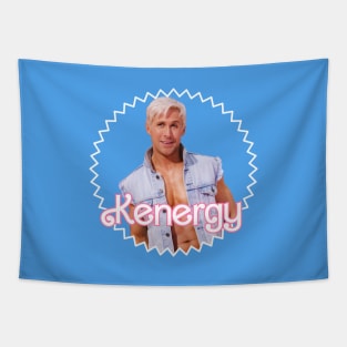 Kenergy Barbie Movie merch. Just Ken Tapestry