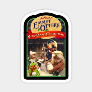 Funny Emmet Otter's Jug Band Christmas vintage Magnet