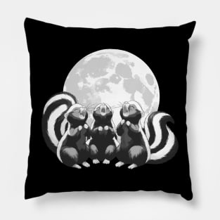 Funny Skunk Pillow