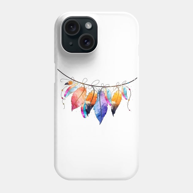 feathers Phone Case by PREMIUMSHOP