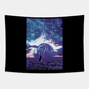 A Lunar Path of Love Tapestry