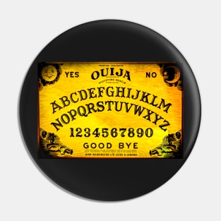 Ouija Board Yellow Pin