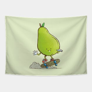 The Pear Skater Tapestry