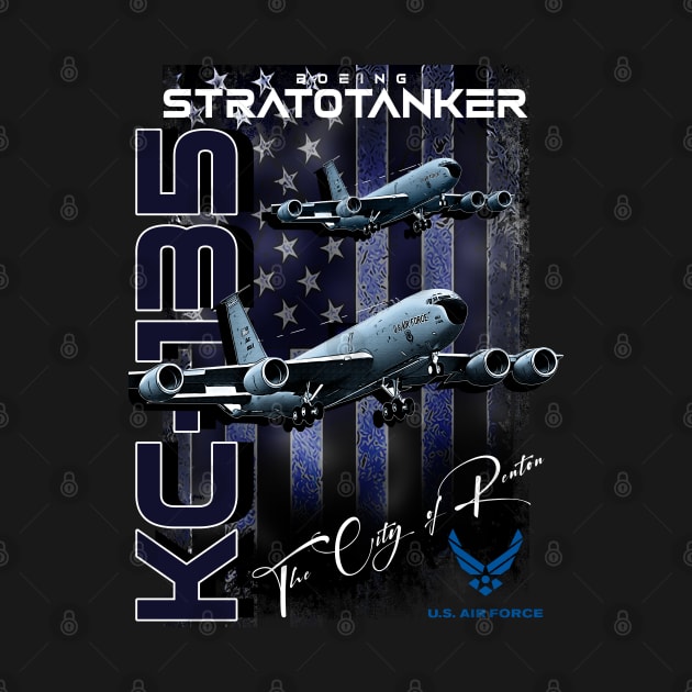 Boeing KC-135 Stratotanker Heavy Aircraft by aeroloversclothing