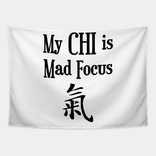 Mad Focus CHI Tapestry by Art by Awais Khan