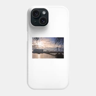 Chelsea Bridge River Thames London Phone Case