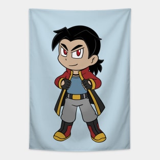 Marcus Chibi Trench Coat Tapestry