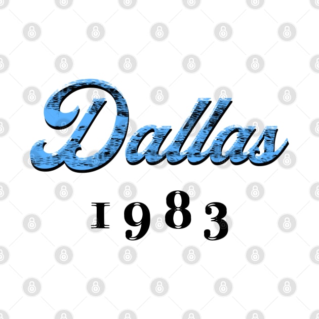 Dallas 1983 by Juba Art