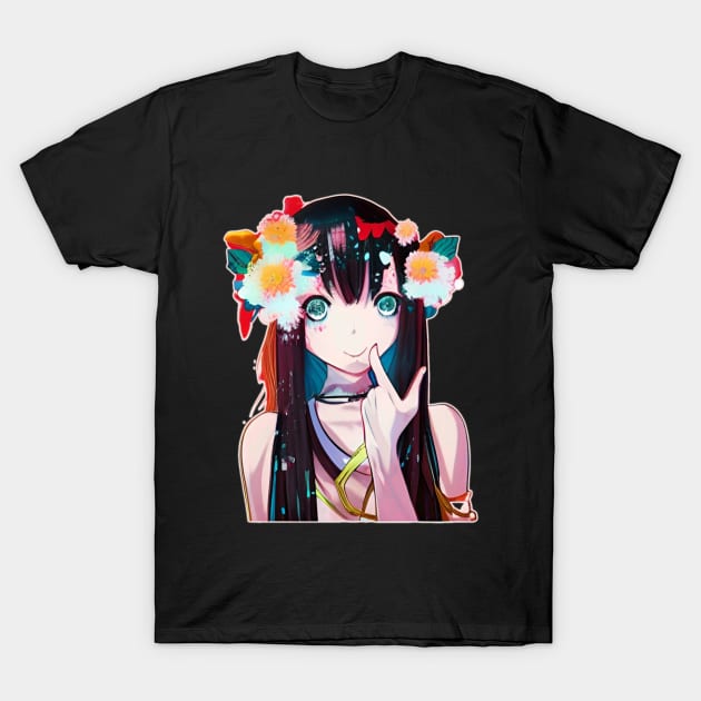 Anime Girl Japanese Aesthetic anime Otaku T-Shirt