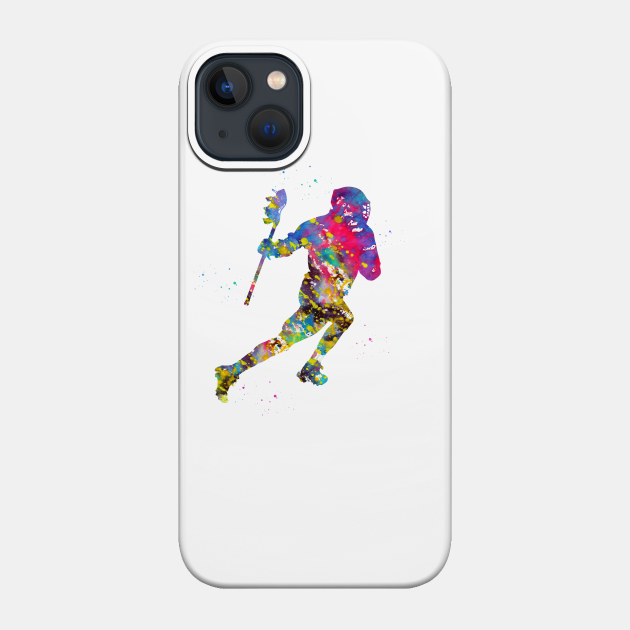 Lacrosse player - Lacrosse - Phone Case
