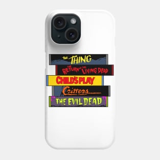 Horror VHS Stack Phone Case