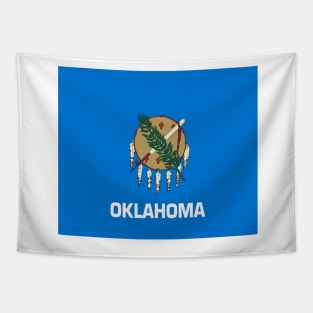 Flag Oklahoma, USA Tapestry