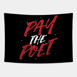 Pay the Poet-Red Tapestry