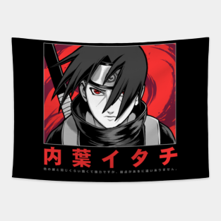 Itachi Uchiha Tapestries Teepublic Kekuatannya adalah tsukuyomi dan amaterasu guys. teepublic