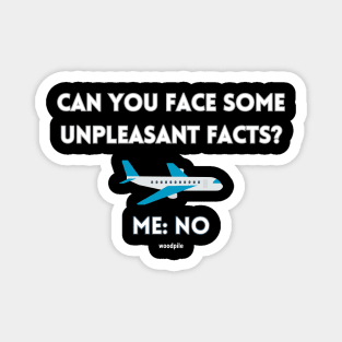 Airplane: Unpleasant Facts Magnet