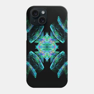 Sat-Teal-Light Phone Case