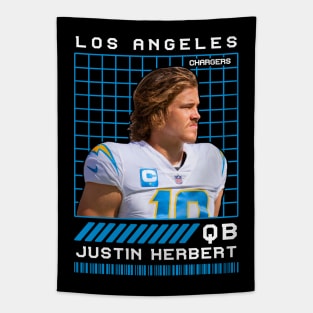 JUSTIN HERBERT - QB - LOS ANGELES CHARGERS Tapestry