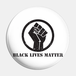 BLACK LIVES MATTER FIST T SHIRT Pin