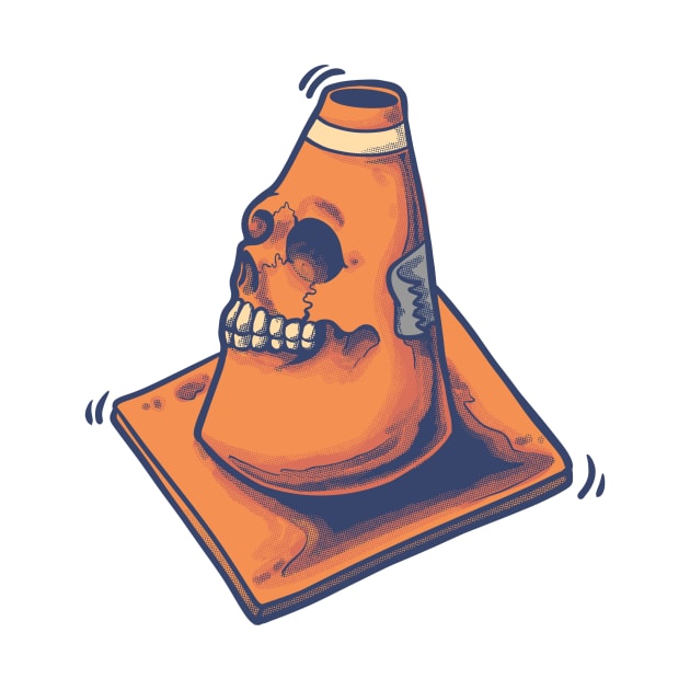 Traffic cone by phsycartwork