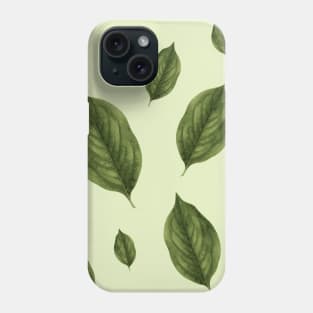 Vintage Leaves - Botanical Style Phone Case