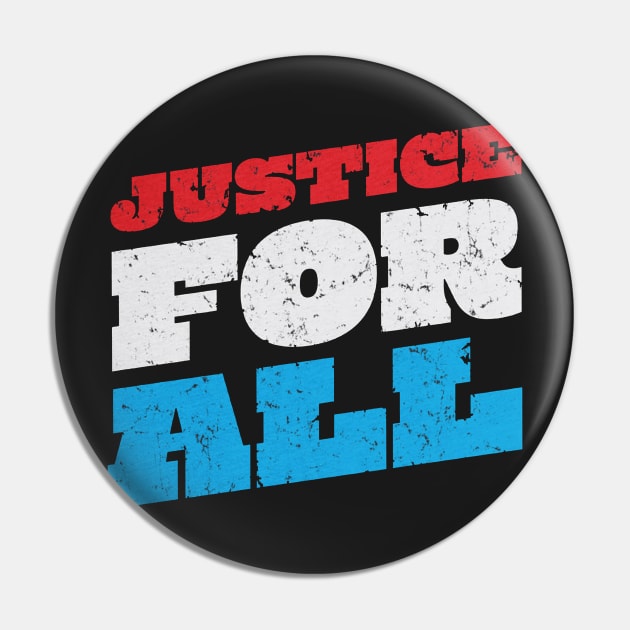 Justice For All Pin by kundesign