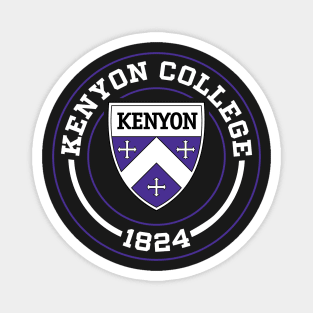 Blackout Design - Kenyon College - 1824 Magnet