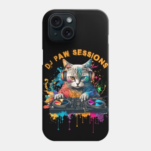 DJ CAT - DJ PAW SESSIONS Phone Case