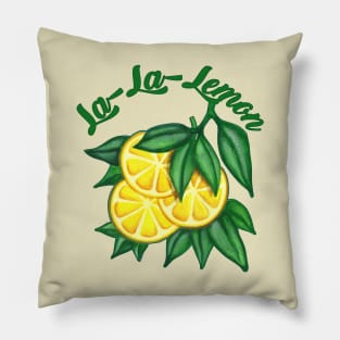 La-La-Lemon Pillow