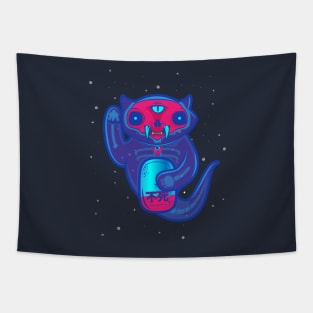 Undead Maneki Neko Tapestry