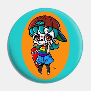 Pride Skater Pin