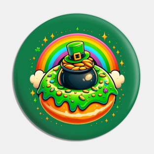 Pot 'O Gold Donut Pin