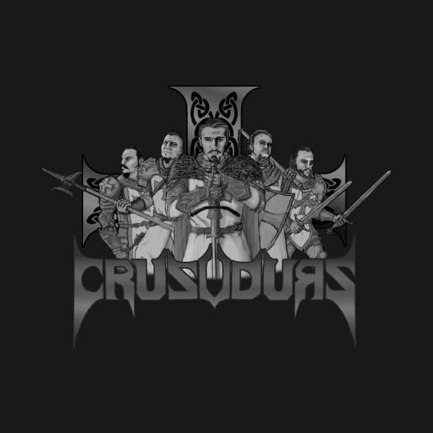 Crusudurs Band Grayscale by Crusudurs