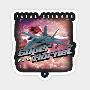 F/A18 Super Hornet  Airforce Pilot Gift Modern Warbird Magnet