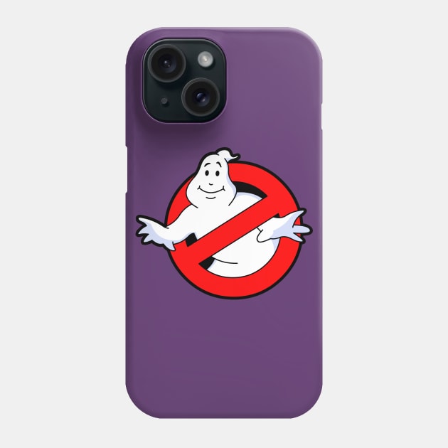 And Now Back To The Real Ghostbusters Logo Smile Phone Case by RobotGhost