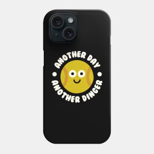 Another Day Another Dinger - Softball Batter Phone Case