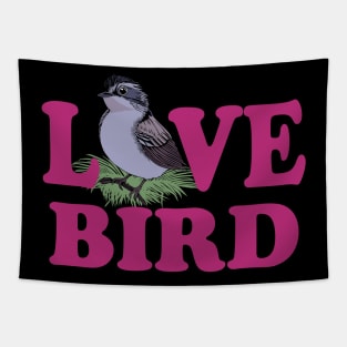 Fantail Love Bird Design Tapestry