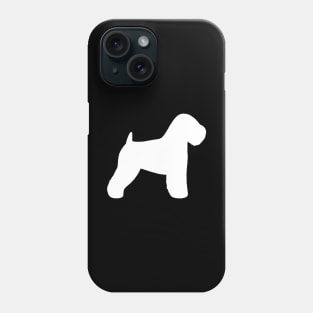 Soft Coated Wheaten Terrier Silhouette Phone Case