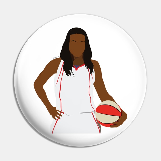 Sheryl Swoopes Pin by itsaulart