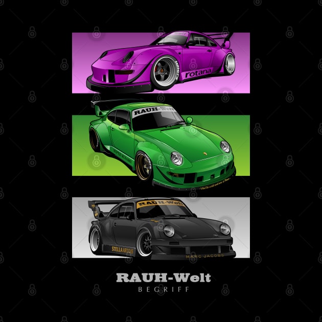 RWB - The Three Masterpiece by rizadeli