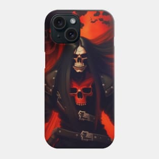 Skeleton rocker Phone Case