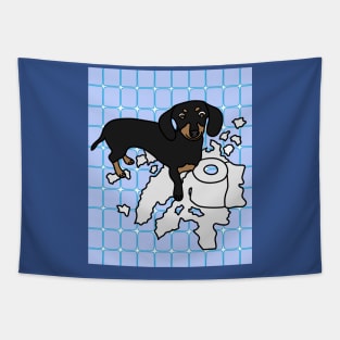 Funny Dachshund Dog Tapestry