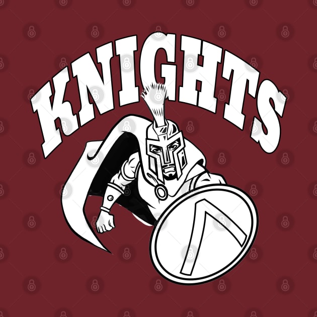 Knight mascot by Generic Mascots